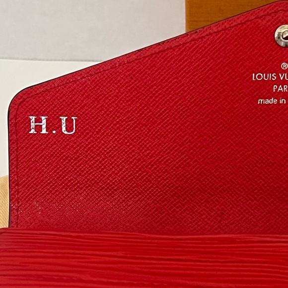 ❤️ Louis Vuitton Sarah NM Wallet Epi Leather Red - Picture 15 of 16